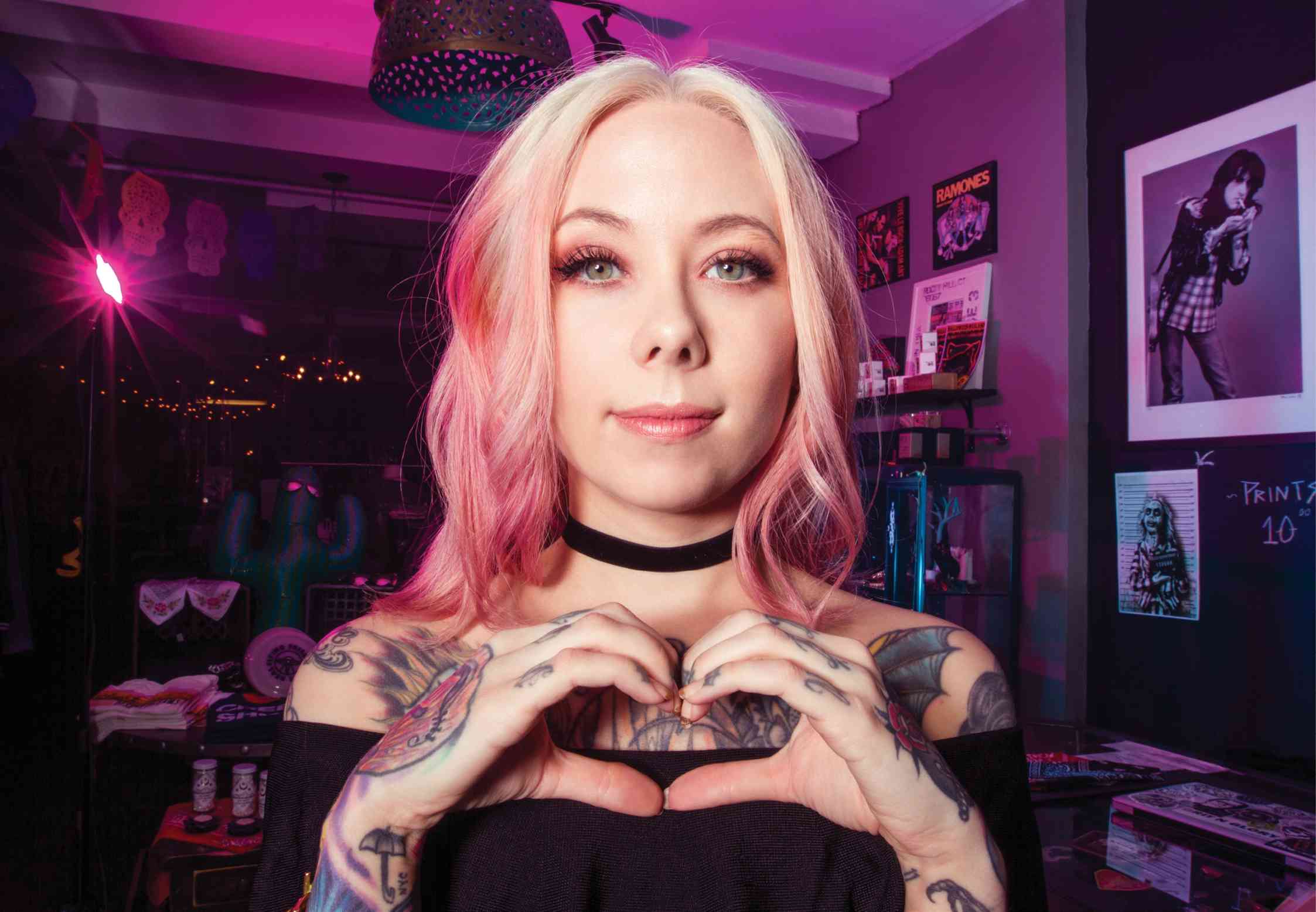 MEGAN MASSACRE has been a tattoo artist since 2004 She is the author of Marked - photo 1