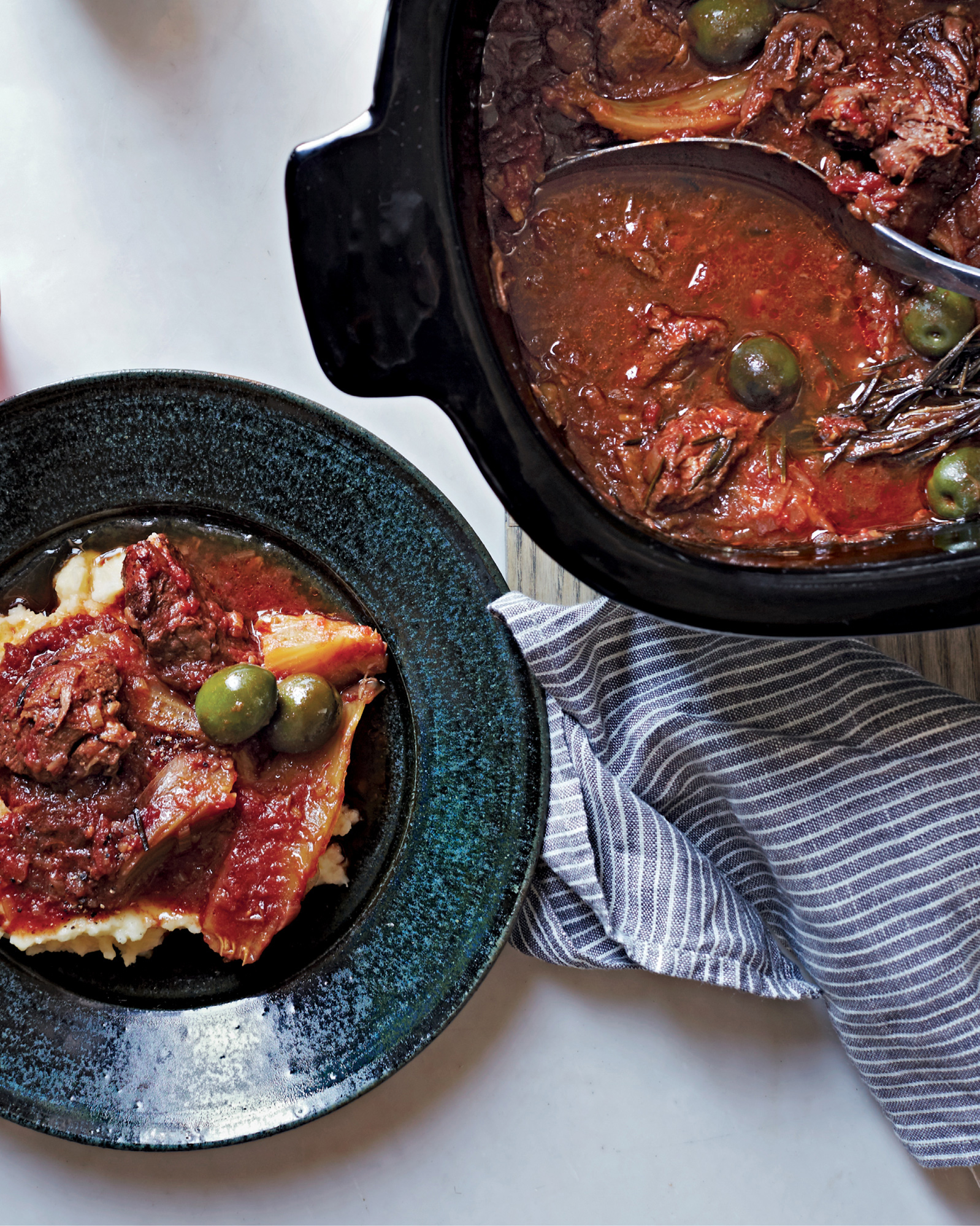 Sicilian-Style Beef Stew SERVES 4 TO 6 Mediterranean flavorstomatoes shallots - photo 4