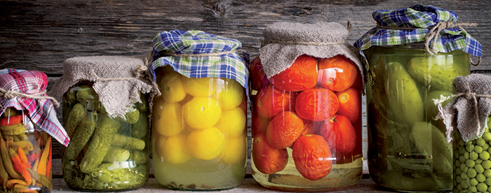 Pickled and canned vegetables CANNING AND FOOD SAFETY The prime - photo 12