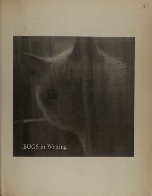 BUGS in Writing A Guide - photo 2