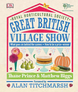 Thane Prince RHS Great British Village Show: What goes on behind the scenes and how to be a prize-winner