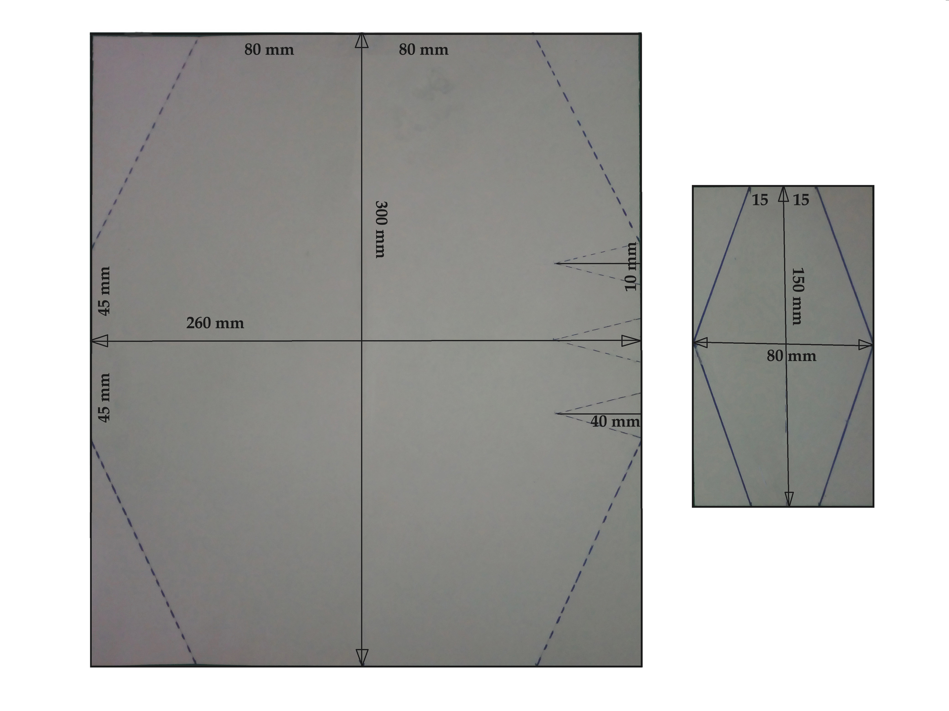 Here the conversion in inches 300 mm 118 inches 260 mm 102 inches 45 mm - photo 9