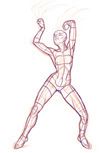 Poses for Artists Volume 2 - Standing Poses An essential reference for figure drawing and the human form Inspiring Art and Artists - photo 26