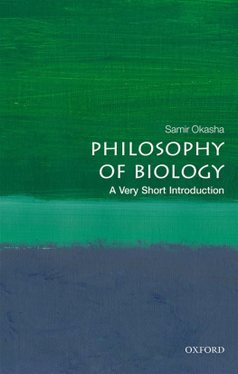 Samir Okasha - Philosophy of Biology