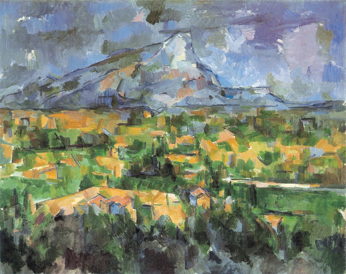 Paul Czanne Mont Sainte-Victoire 1902-1904 Oil on canvas 73 x 919 cm - photo 2