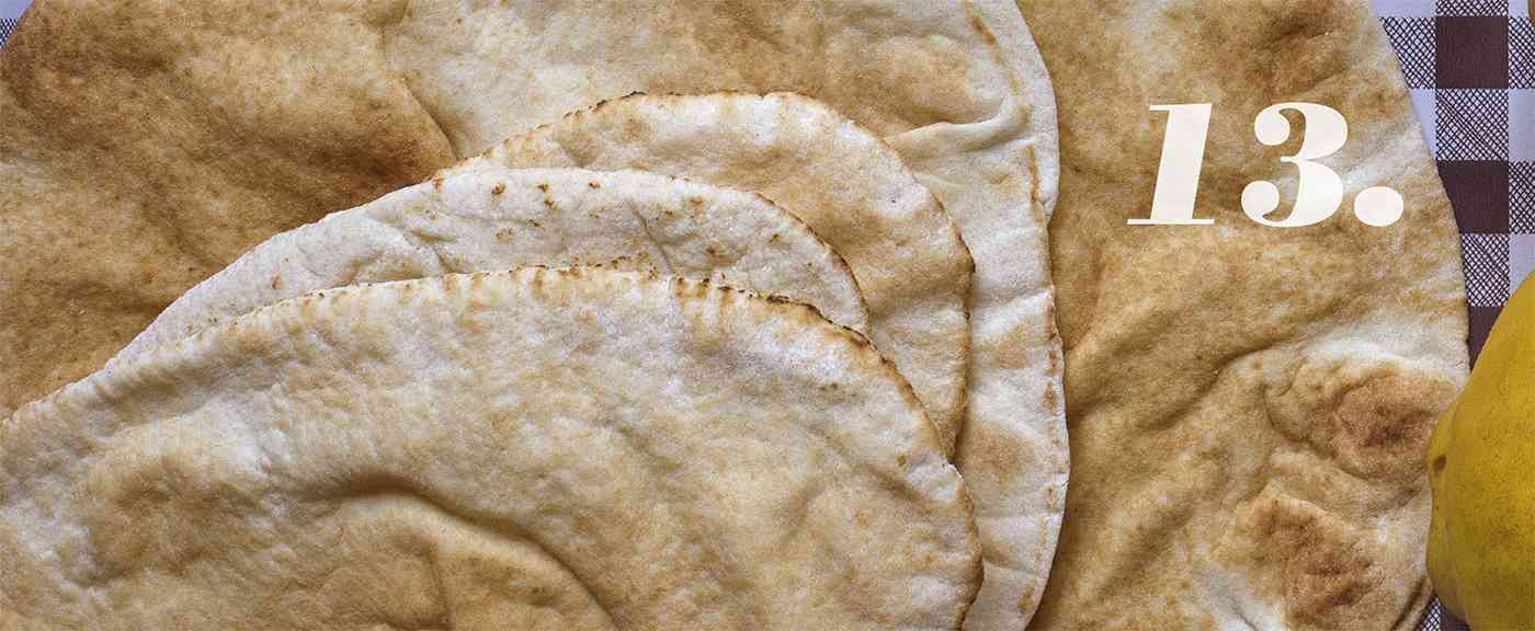 Keep a stack of flatbreads well-wrapped in the freezer as they warm in minutes - photo 9