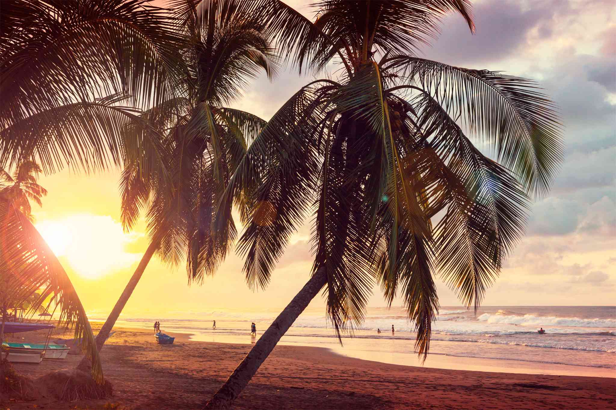 t The sun setting over the Pacific at Manuel Antonio Diminutive Costa Rica - photo 5