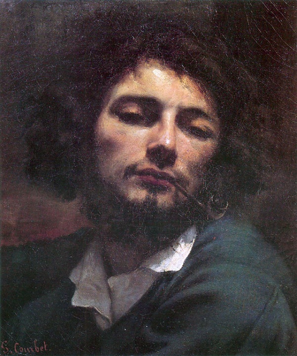 Self-portrait 1849 Gustave Courbet 1819-1877 was a leader of the Realist - photo 17