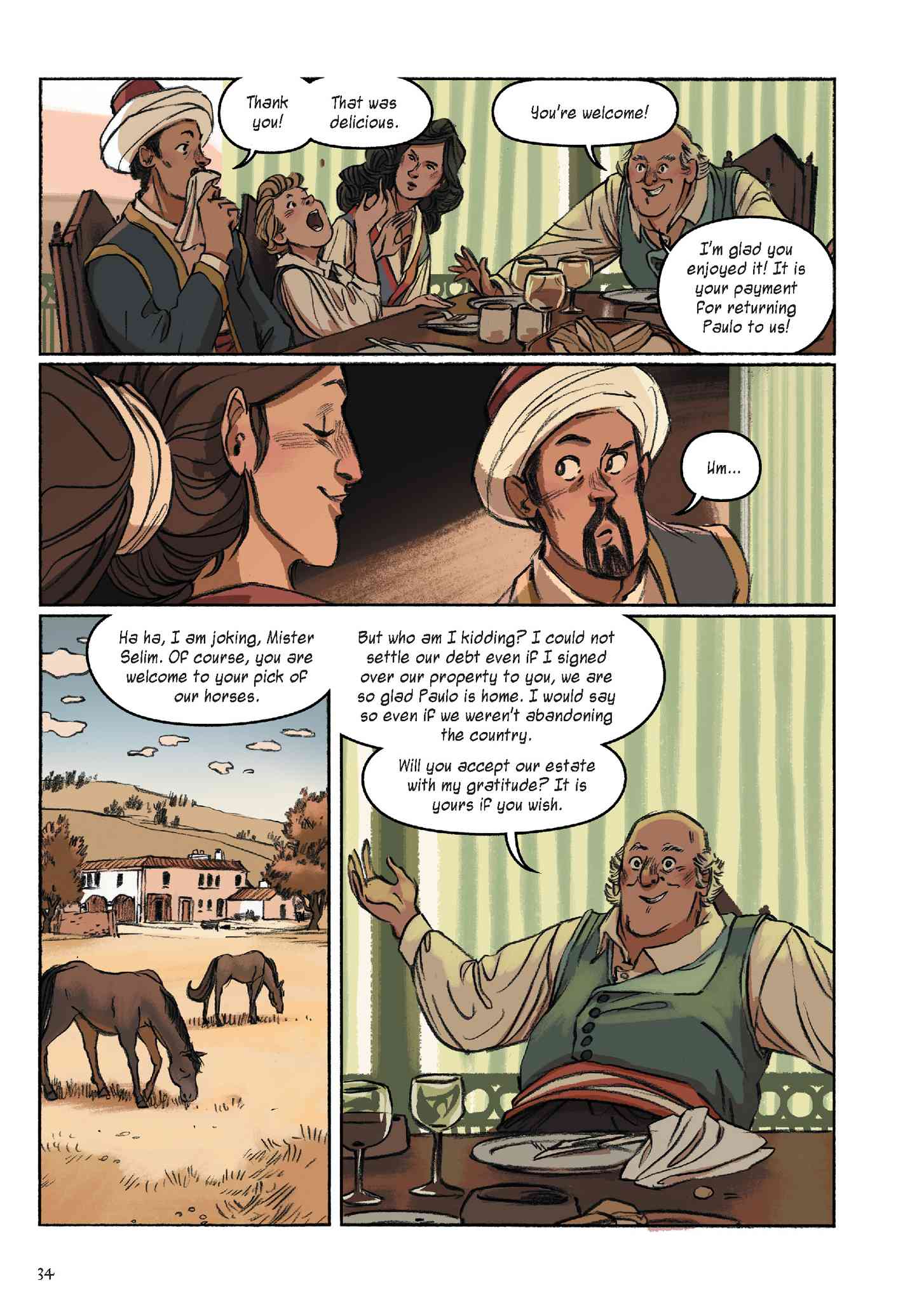 Delilah Dirk and the Kings Shilling - photo 39