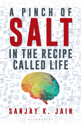 Sanjay K. Jain Pinch Of Salt: In The Recipe Called Life