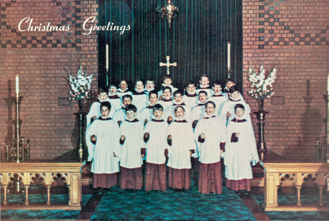 Christmas card featuring choir boys of the Holy Trinity Cathedral Wangaratta - photo 6