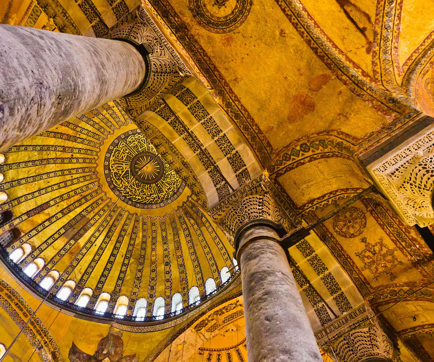 Haghia Sophias massive dome is considered to be the epitome of Byzantine - photo 4