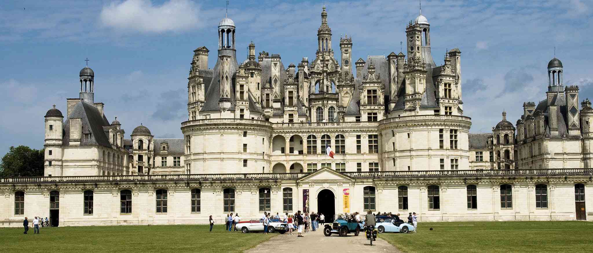 Magnificent faade of the immense Renaissance Chteau de Chambord in the Loire - photo 7