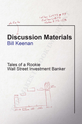Bill Keenan - Discussion Materials