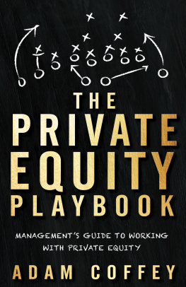Adam Coffey - The Private Equity Playbook