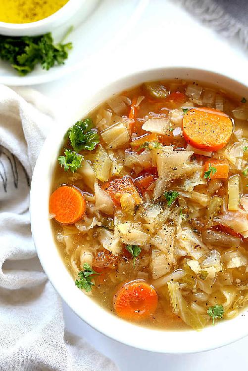 Cabbage soup is known to help with weight loss Prepare ahuge batch and have as - photo 6