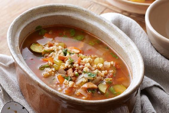 This soup is very thick and tasty Lots of great vegetablesCooking Time 45 - photo 8