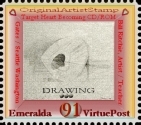 Artistamp based on silver point drawing by Bill Ritchie Silverpoint CDROM - photo 1