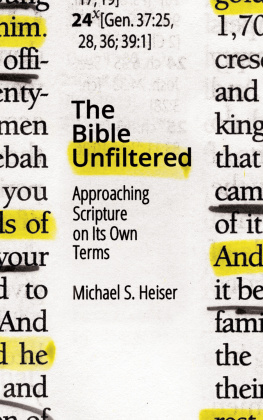 Heiser Michael S. - The Bible Unfiltered