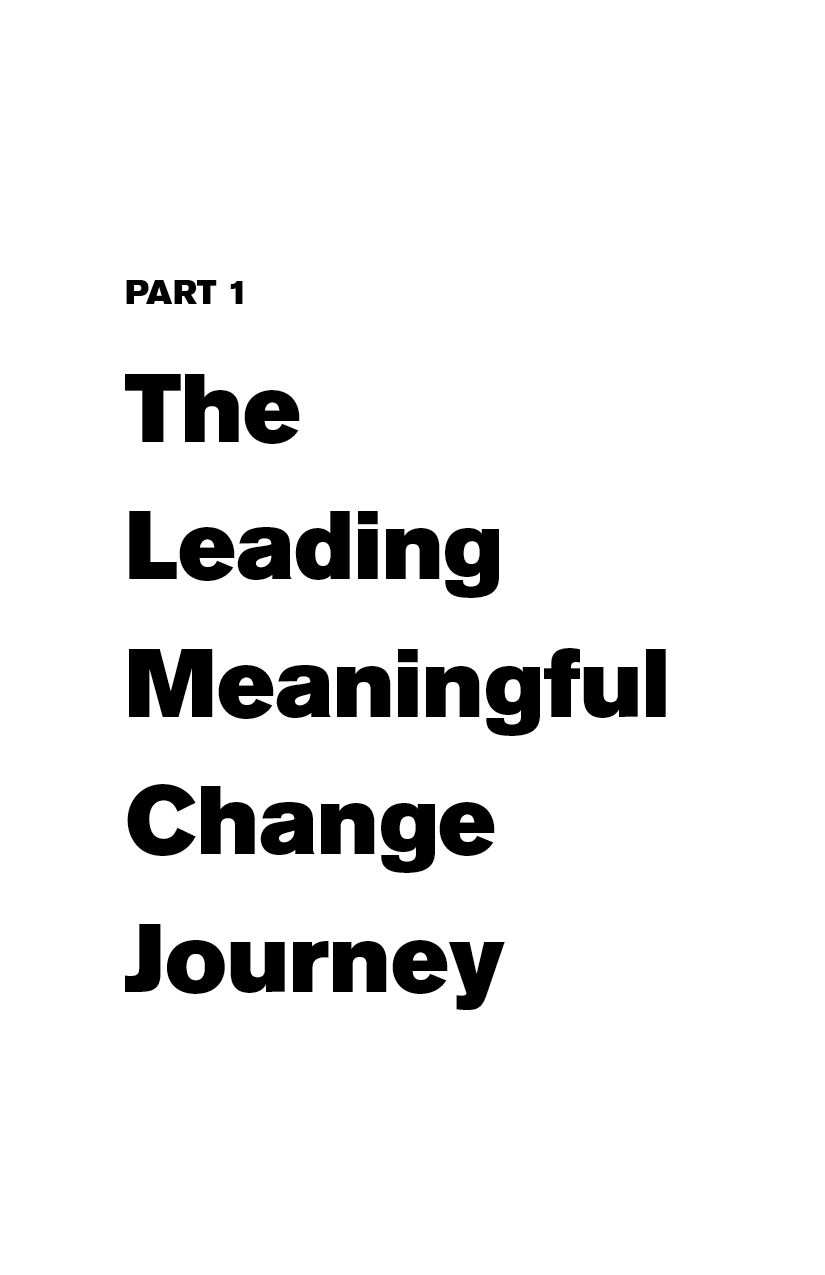 Leading Meaningful Change Capturing the Hearts Minds and Souls of the People You Lead Work With and Serve - image 1