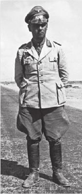 Generalfeldmarschall Rommel strikes a defiant pose for the camera on the main - photo 2