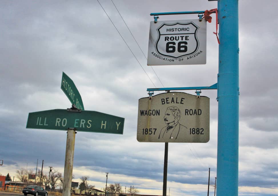 US Highway 66 was the latest incarnation in a series of historic trails and - photo 8