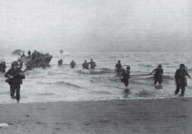 For obvious reasons no photographs were taken of the first waves of American - photo 8