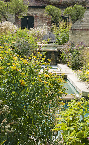 The Pool Room at Woolbeding Gardens Sussex in late summer Peckover House - photo 7