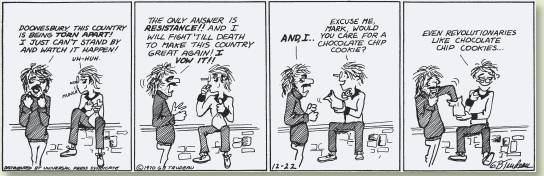 Early Doonesbury strip that speaks to the universal appeal of this cookie The - photo 5