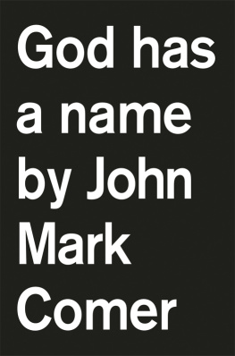 John Mark Comer - God has a name