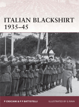 Pier Paolo Battistelli - Italian Blackshirt 1935–45