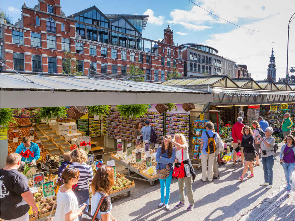 Flower Market By The Singel Canal In part its the liberal traditions of the - photo 3