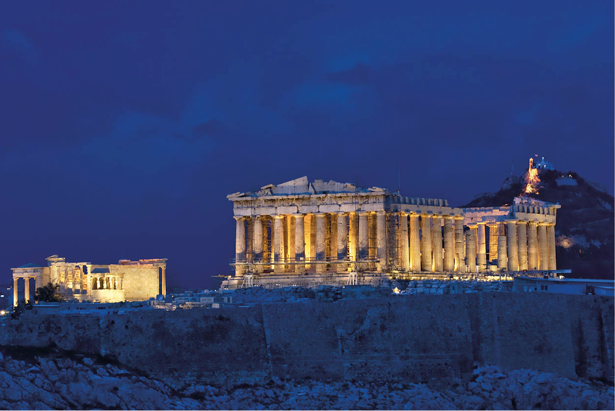 The Parthenon Athens Although still partly covered in scaffolding and - photo 7