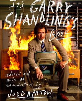 Judd Apatow - Its Garry Shandlings Book