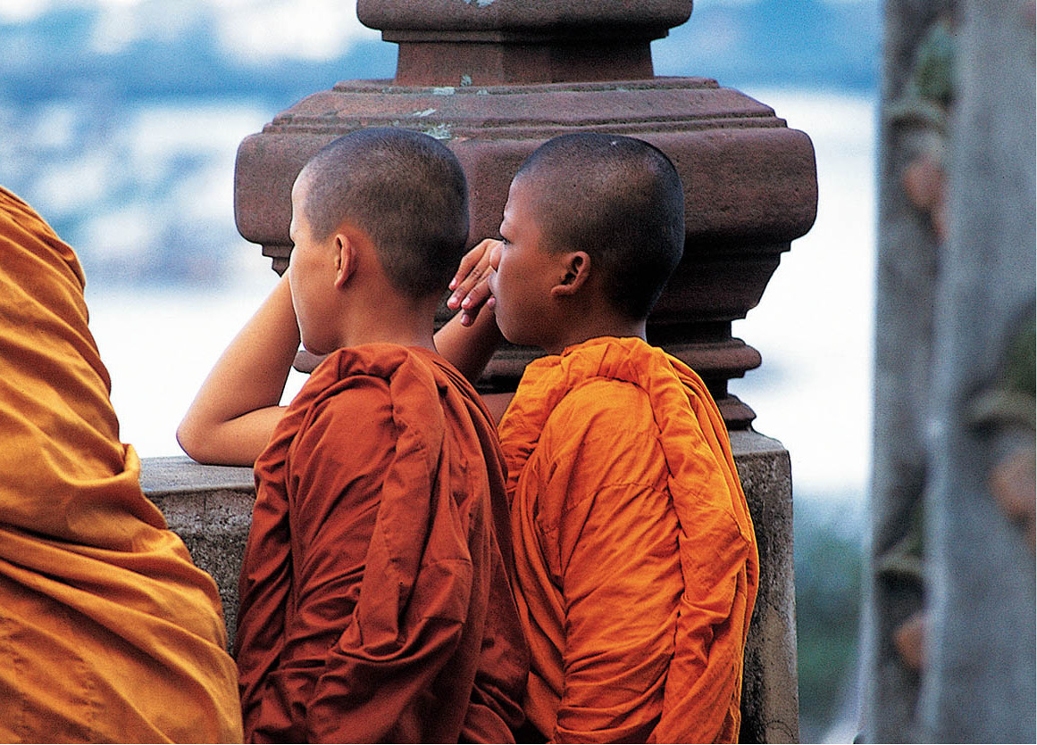 Young novice monks Marcus Wilson-SmithApa Publications Since the East first - photo 6