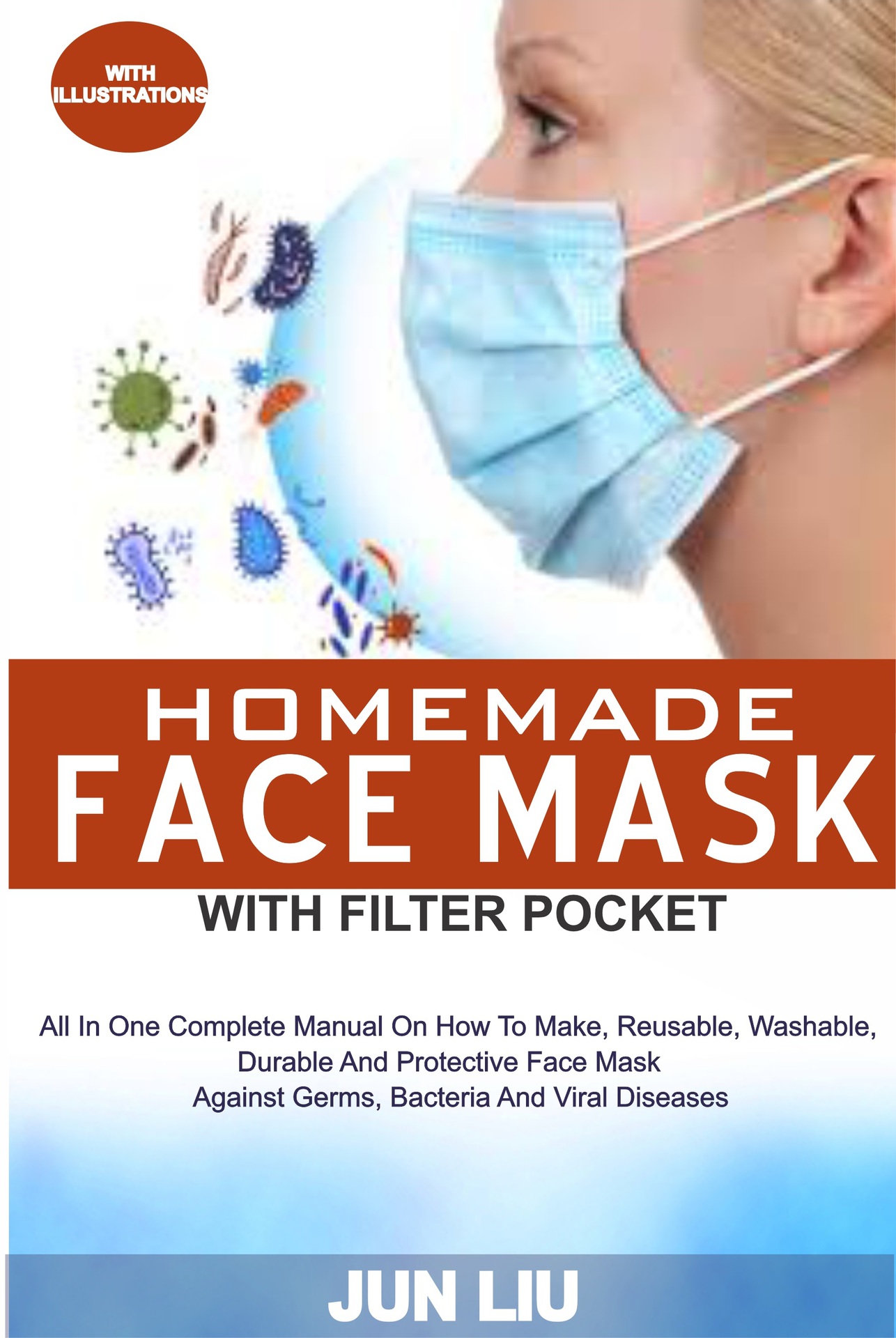 WITH FILTER POCKET All In 1 Complete Manual On How To Make Reusable Washable - photo 1