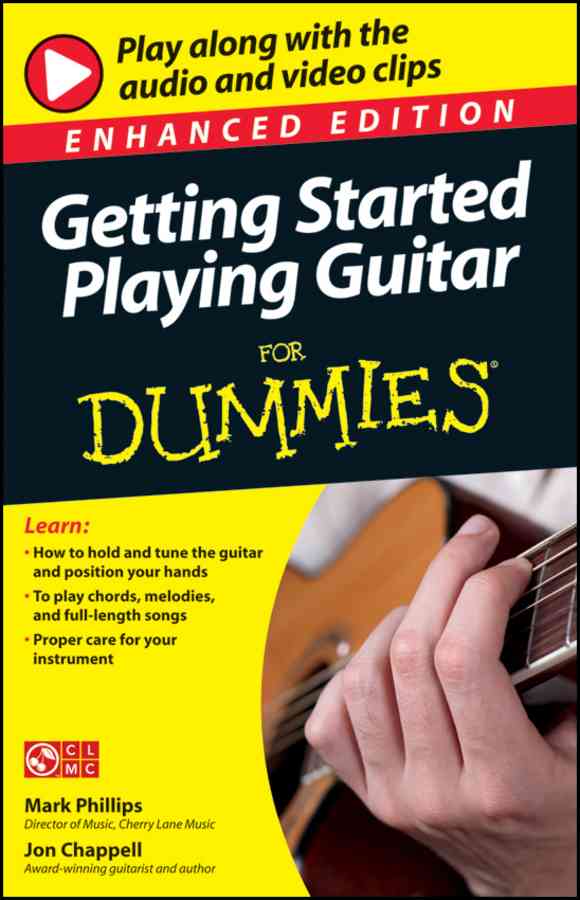 Media at a Glance Video Audio Getting Started Playing Guitar For Dummies - photo 1