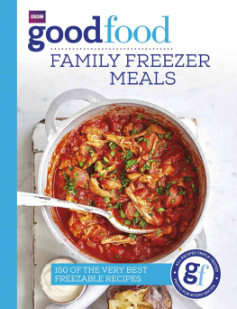 Good Food Guides - Good Food: Family Freezer Meals