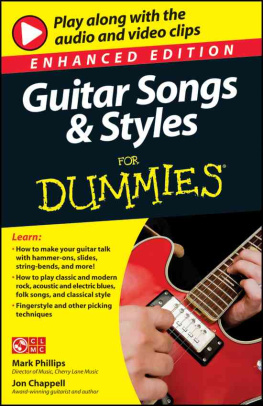 Mark Phillips Guitar Songs and Styles For Dummies, Enhanced Edition