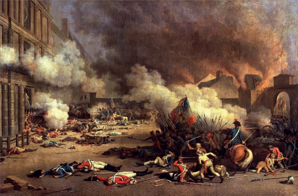 Jean Duplessis-Bertaux Storming of the Tuileries Palace on 10 August 1792 - photo 4