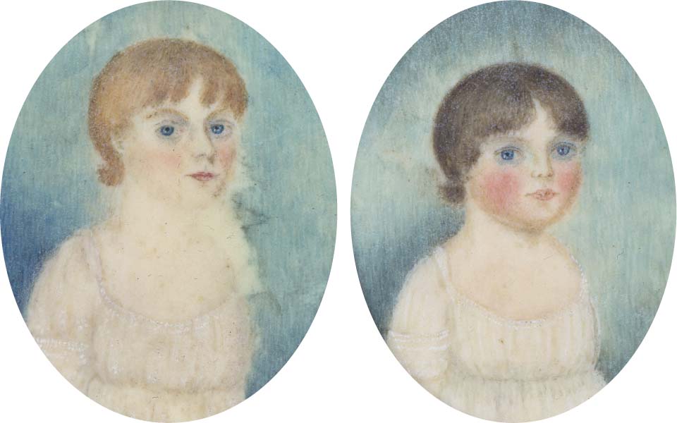 The lost children presumed drawing of Thomas and Catharine Samuel Taylor - photo 11