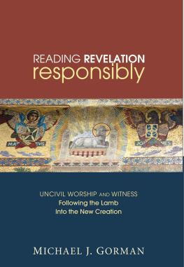 Michael J. Gorman Reading Revelation Responsibly