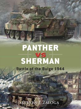 Steven J. Zaloga - Panther vs Sherman: Battle of the Bulge 1944