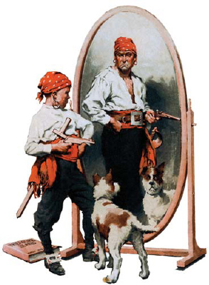 Countless illustrators imitated Howard Pyle and the costumes he invented for - photo 3