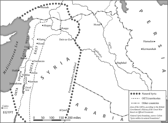 Territorial Claims in 1919 Prince Faisal claimed the territory of Bilad - photo 3