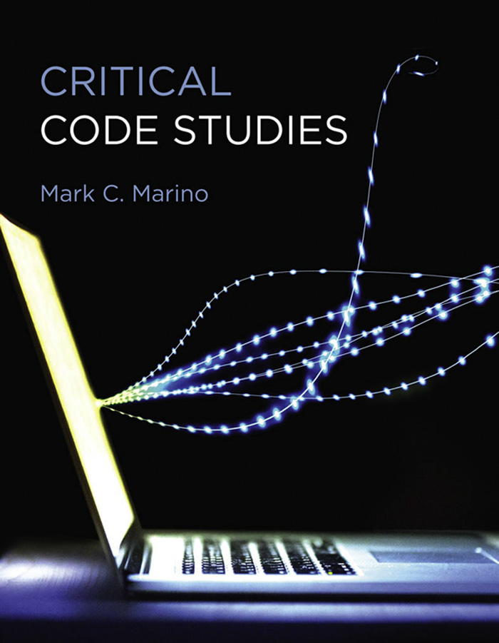 Critical Code Studies Software Studies Lev Manovich and Noah Wardrip-Fruin - photo 1