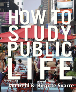 Jan Gehl - How to Study Public Life