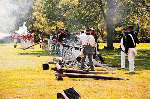 War of 1812 re-enactors at Fort George in Niagara-on-the-Lake Where to Go - photo 12