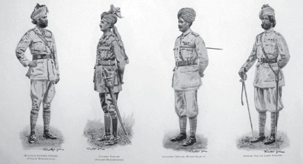 By the beginning of the twentieth century the three armies of Bengal Madras - photo 10