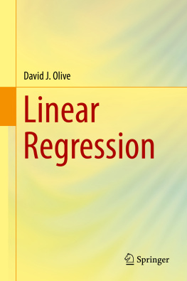 David J. Olive - Linear Regression